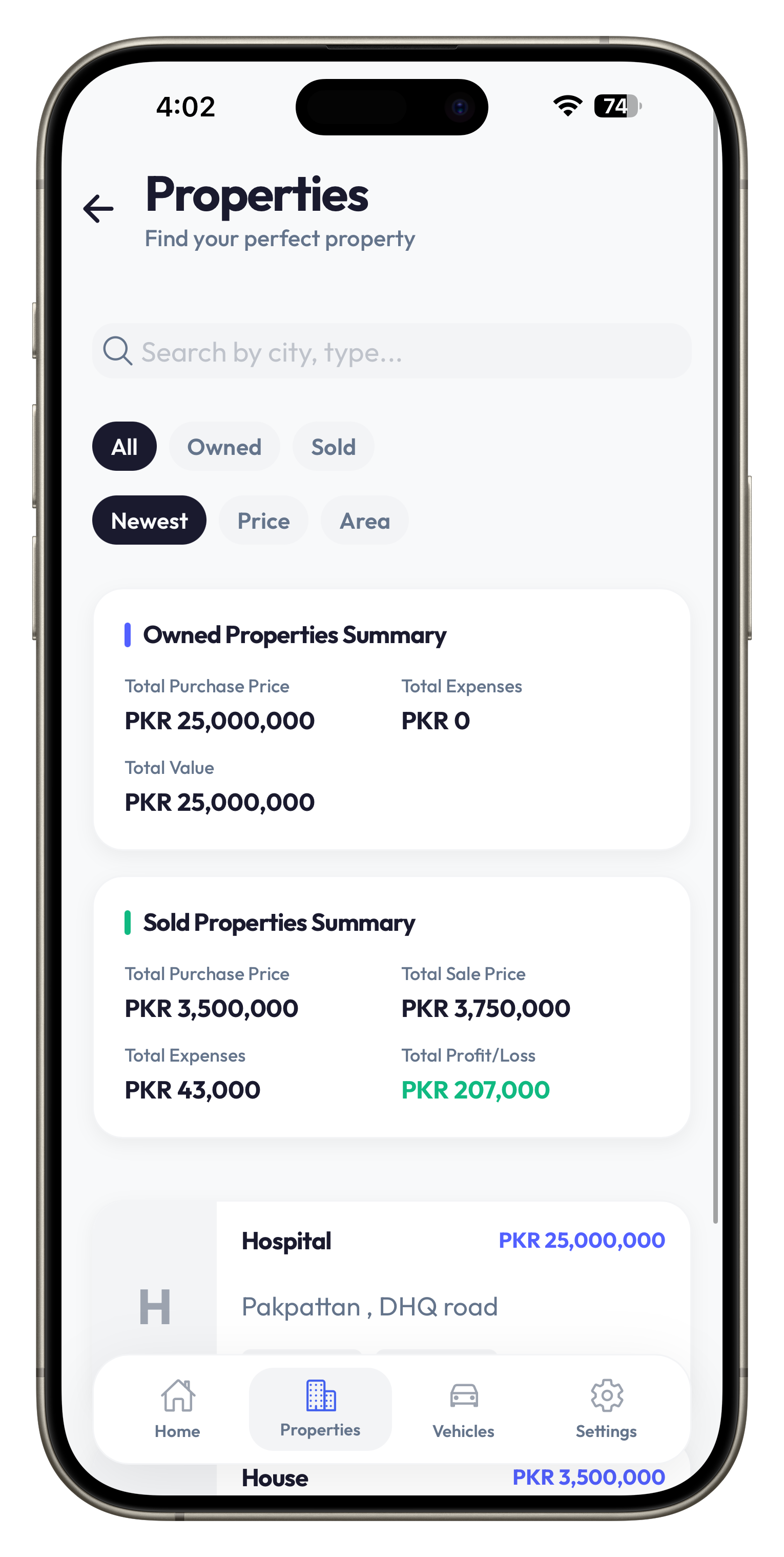 Prime Assets Features